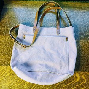 Unisex Madewell Canvas Medium Transport Tote